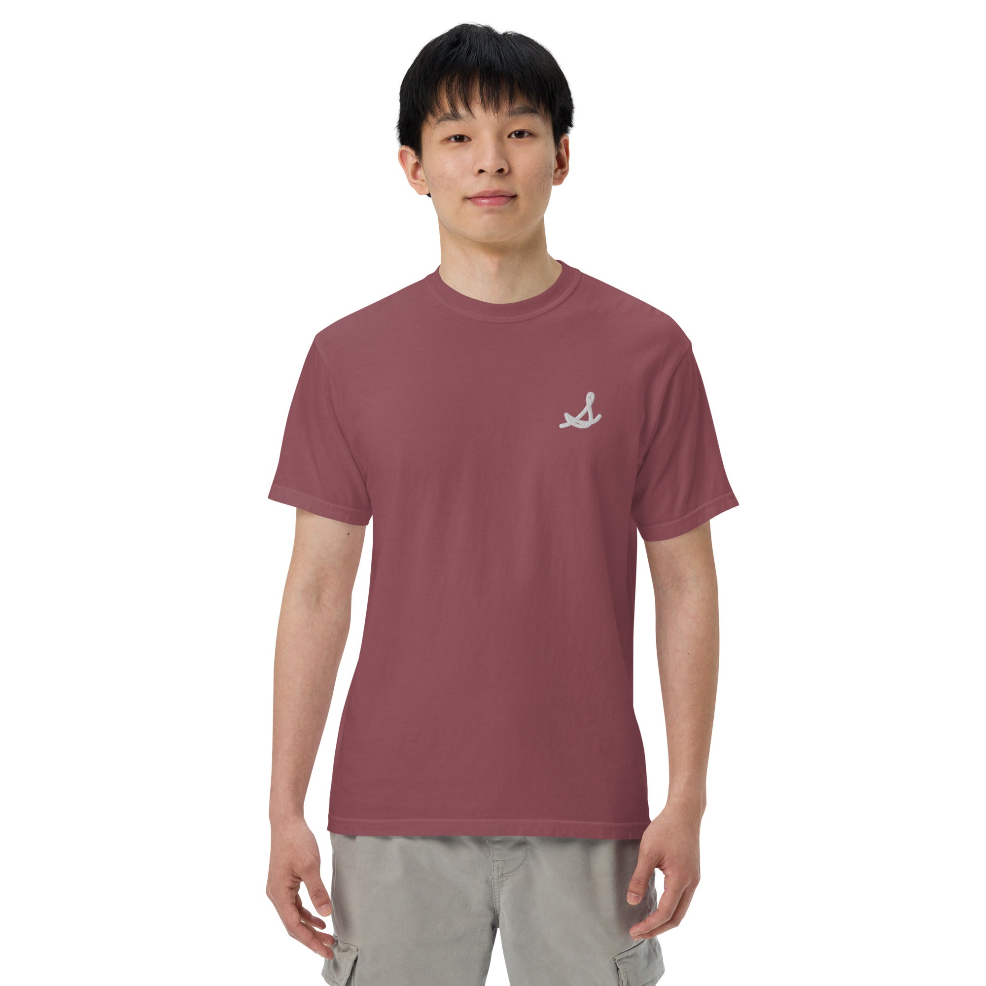 SLVDR Script S Garment-dyed Heavyweight T-shirt